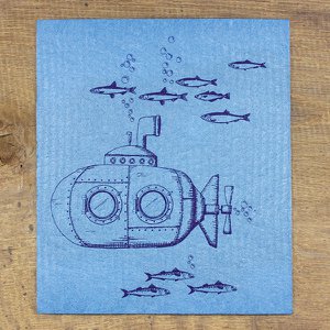 Sponge cloth submarine