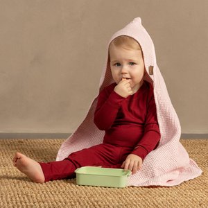 Waffle Baby Towel with Hoodie
