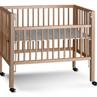 tiSsi® MAXI BOXSPRING side bed natural 90x50 cm