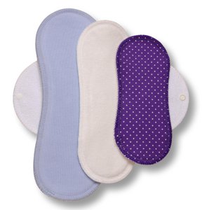 Testerpackung wiederverwendbarer Stoffmenstruationspolster