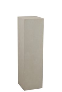 J-Line sokkel Rechthoek Hoog - keramiek - beige -  medium