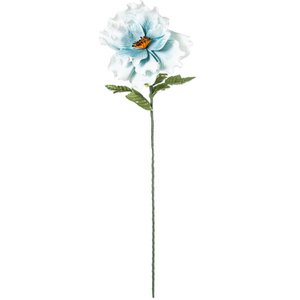WEISS/BLAUE POLYESTERBLUME _88CM LL27454