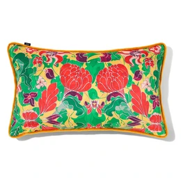 Kissen Au Jardin gelb (30x50)