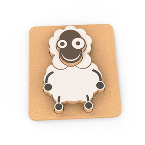 Puzzle sheep 3D