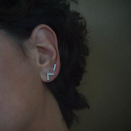 Two-Tone Bar & Angle Studs Combo