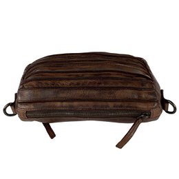 Borsa A Spalla Da Donna Realizzata In Pelle Lavata In 4 Colori