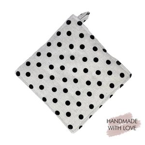 Pannenlappen XXL Zwarte Stippen