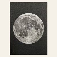 Risografie Postcard - Moon - Din A6