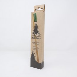 Beech wood adult toothbrush