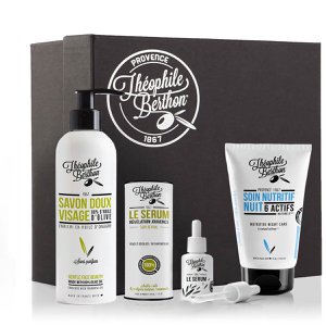 Geschenkdoos - Voel je goed en voel je goed - Drie natuurlijke gezichtsbehandelingen