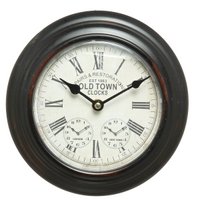 Wall clock made of metal 20cm