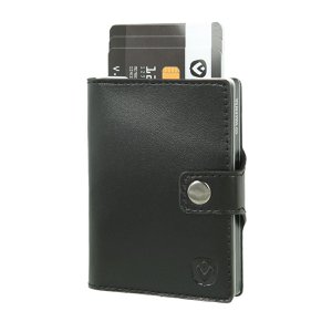 Card Case Wallet Black / Silver