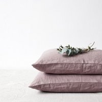 Ashes of Roses Linen Pillowcase