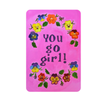 Sustainable Hip A6 Cards | Hip Girls Postcards | Colorful Art Greeting Cards for Adults