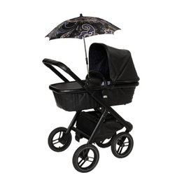 Bellasol - Limited Edition Paisley - Parasol barnevogn/buggy universal - Speciel UV-bestandig belægning - 1 års garanti
