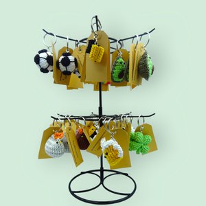 Keychain rack