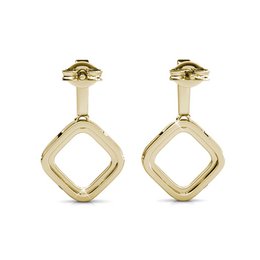 Irina Earrings - Gold and Crystal