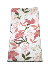 Carnation Flower tea towel