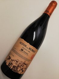 Vin rouge Crianza D.O.Ca. Rioja Altos du Rubio