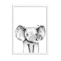 Elefant børnehave plakat