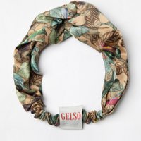 Parrots 100% Silk Hair Band