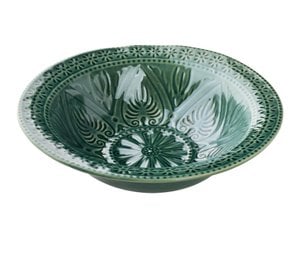 BASIC NATURE Bowl Plate for paste, soup 20.5x20.5x6cm 500ml