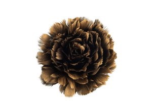 J-Line decoratie bal Losse Veren - veren - goud