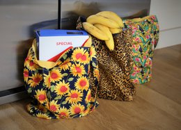 Tote Bag, Reusable Shopping bag, Grocery Bag, Large Shopping Bag, Eco Bag, Eco Friendly, Plastic Free, Zero Waste