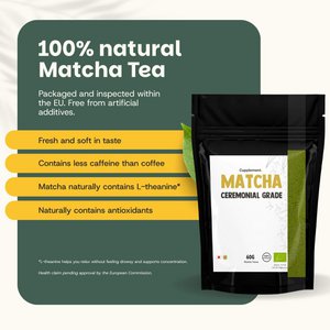 Matcha Powder Ceremonial Grade -  60 Grams