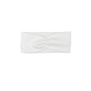 Twist hairband waffle ecru