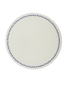 Dinerbord blauwe stemming