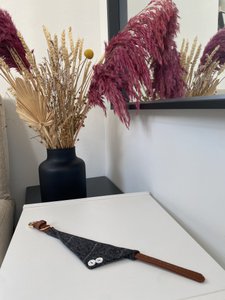 ByTiekeman - Kattenhalsband - Grijs - 20-30 cm