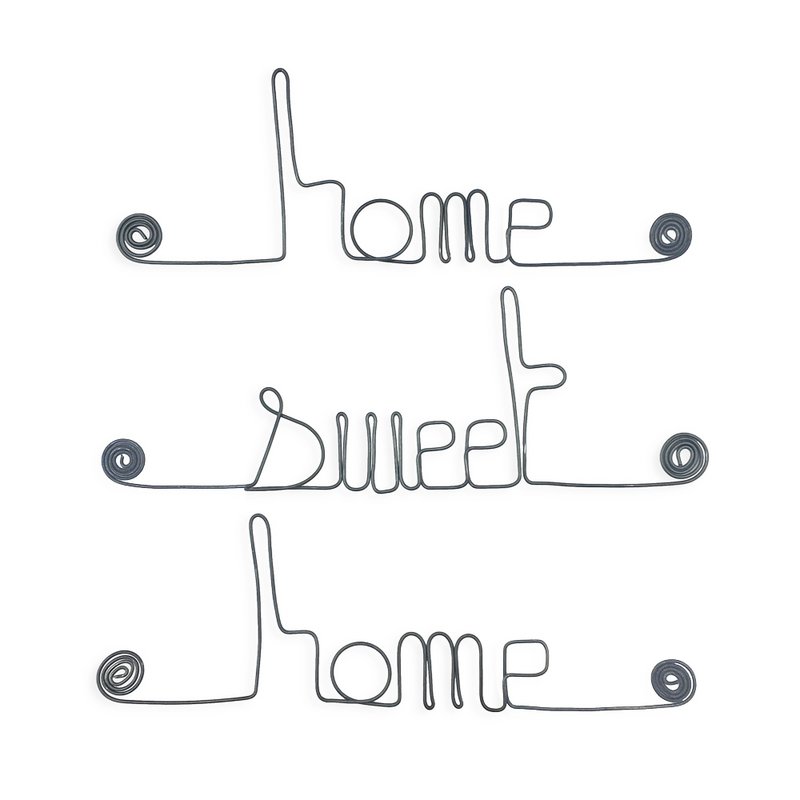 10% DI SCONTO Pacchetto di implementazione: Decorazione da parete in filo metallico “HOUSE”.