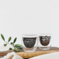 Thermoglazenset "Je bent magisch" 80ml