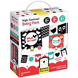 High Contrast Baby Pack 0,3,6m+