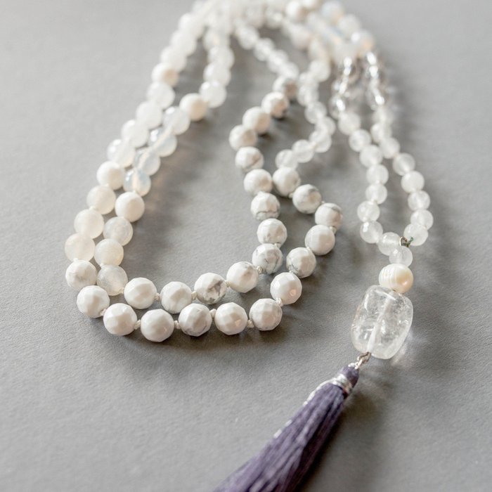 Innocence Gemstone Mala