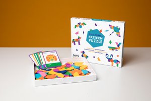 Anspruchsvolles Tiermuster-Puzzle