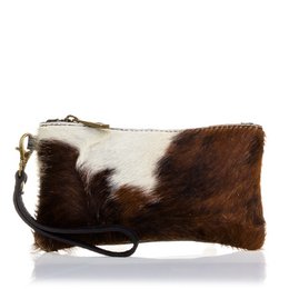 Firenze Artegiani. Mattarello Bolso de mano Mujer.Piel auténtica Cavallino Leopardo Grande Dollaro