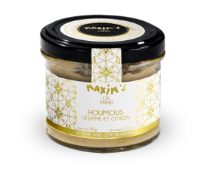 Sésame and lemon houmous