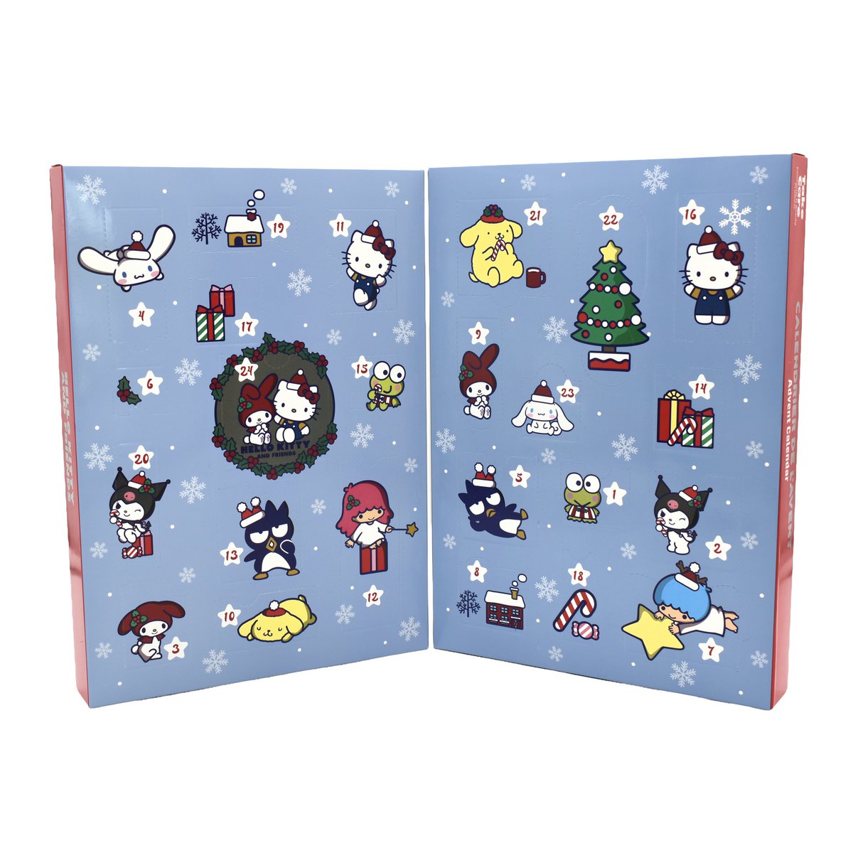 Calendrier de l'Avent Hello Kitty Friends 24 Cases – Assortiment 6
