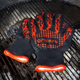 Guanti da barbecue di alta qualità: estremamente resistenti al calore in fibre aramidiche