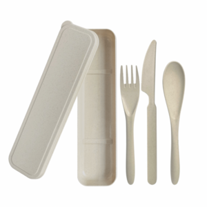 green-goose Bio-based Cutlery Set - Cream