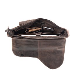 Umhängetasche Damen - Umhängetasche Herren - Umhängetasche Leder - Briefträgertasche Leder - 3 verschiedene Lederfarben