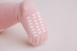 Collant Baby Crawling "Farfalle rosa"