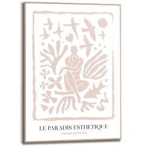 Schilderij Le Paradis Esthétique 70x50