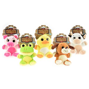Toi Toys Plush animals with big eyes