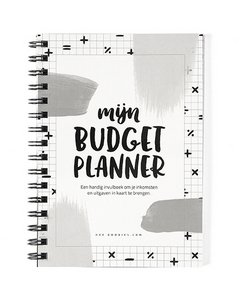 Budget Planner Cash Book A5 // Black and White Household Booklet