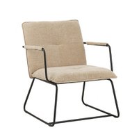 Bilbao armchair beige chenille