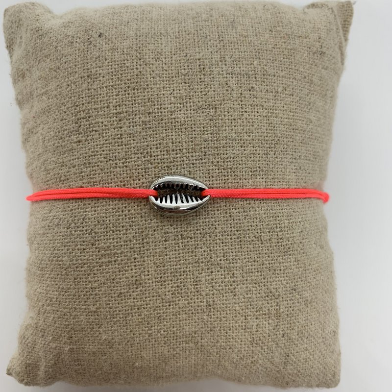 Lille Silver Shell armbånd
