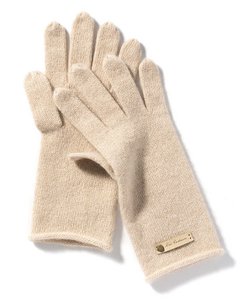 LOOSE EDGE – 100% cashmere gloves